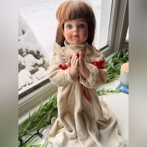 Christmas Praying Doll